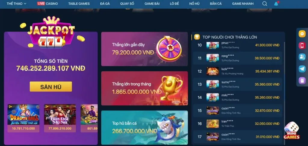 Các phương thức nạp tiền Man79